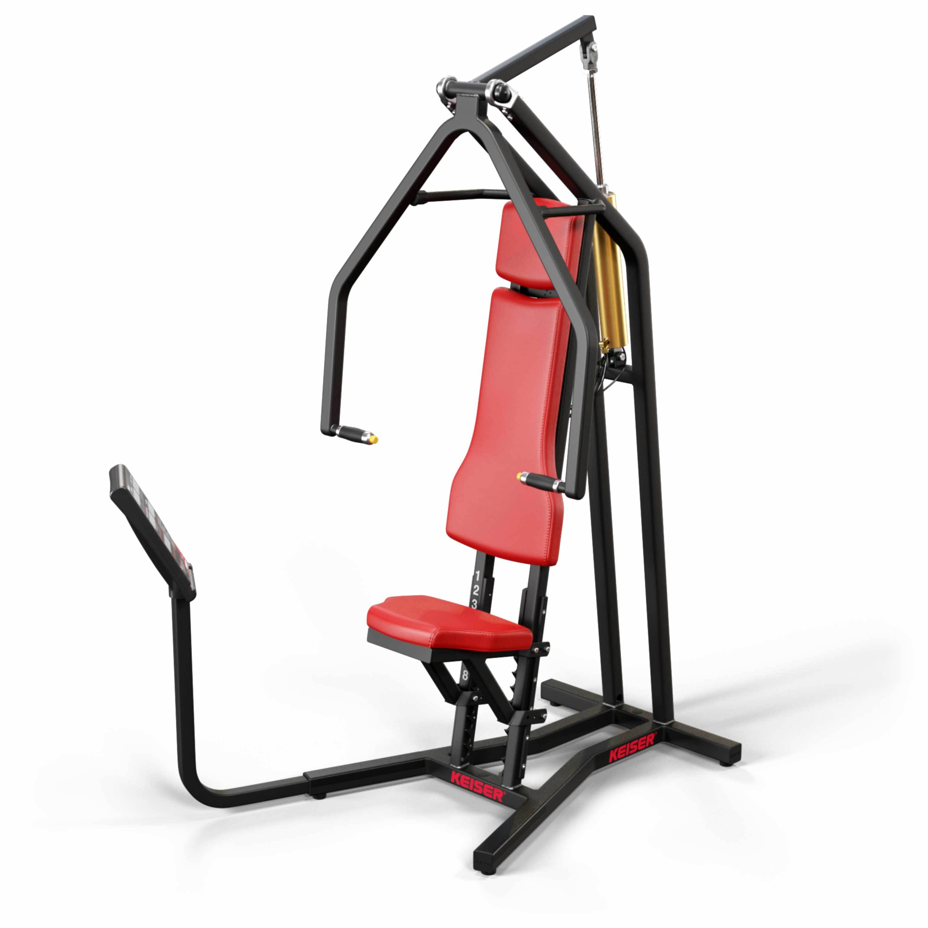 Seated Chest Press Machine Strength Training Keiser