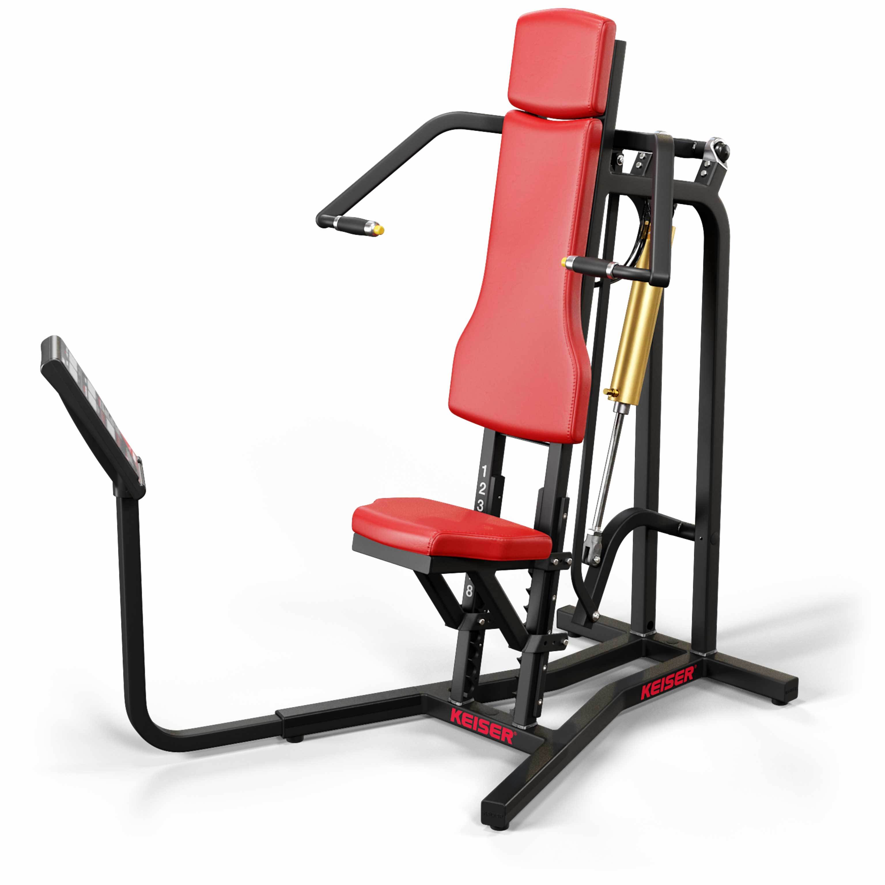 Military Press Machine Strength Training Keiser