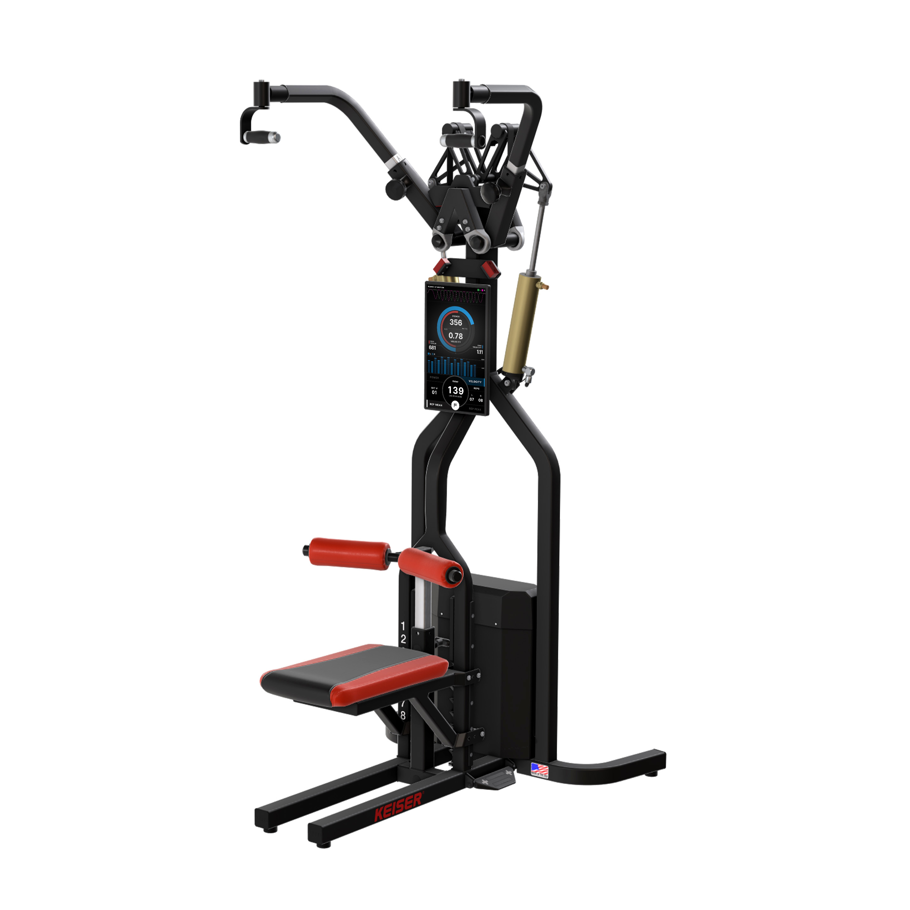 ウエイトトレーニング kbu400 A400 Lat Pulldown | Strength Training | Keiser