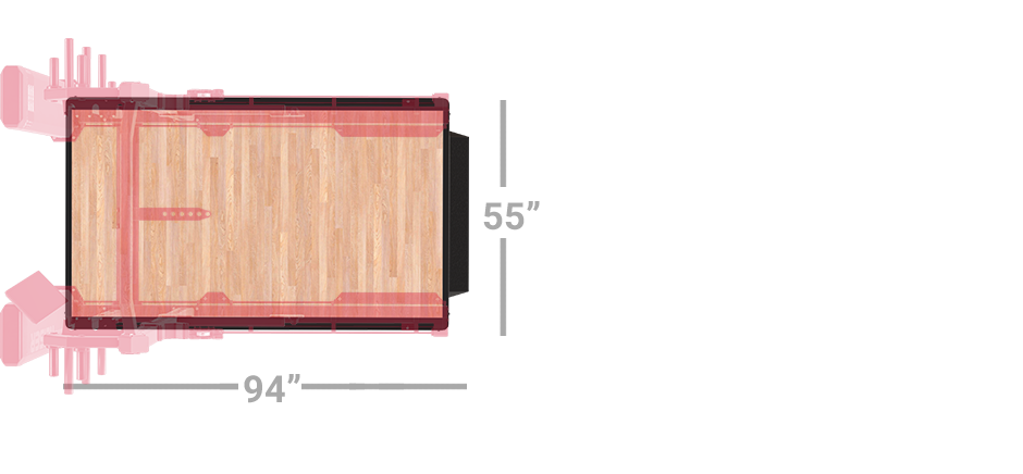 Chart A400 Half Rack Long Base Insert