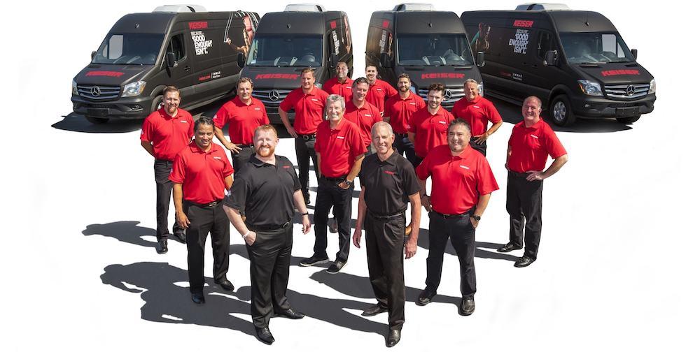 Demo van sales team photo